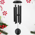 ASTARIN 45 in Memorial Wind Chimes Large with 6 Heavy Tubes, Large Deep Tone Wind Chimes Outdoor for Garden Hanging Décor,Sympathy Gifts. Black