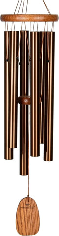 Woodstock Wind Chimes Amazing Grace Chime Medium (24'') Bronze Wind Chime Inspirational and Memorial Gifts Wind Chimes for Outside Patio Home or Garden Decor