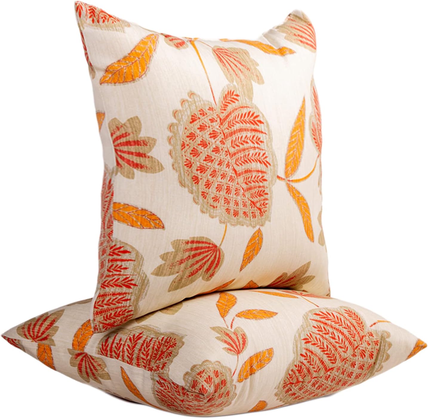 JMGBird Outdoor Pillows Waterproof Set of 2 Outdoor Throw Pillows with Insert Included 18×18 Inch Outdoor Pillow for Patio Furniture