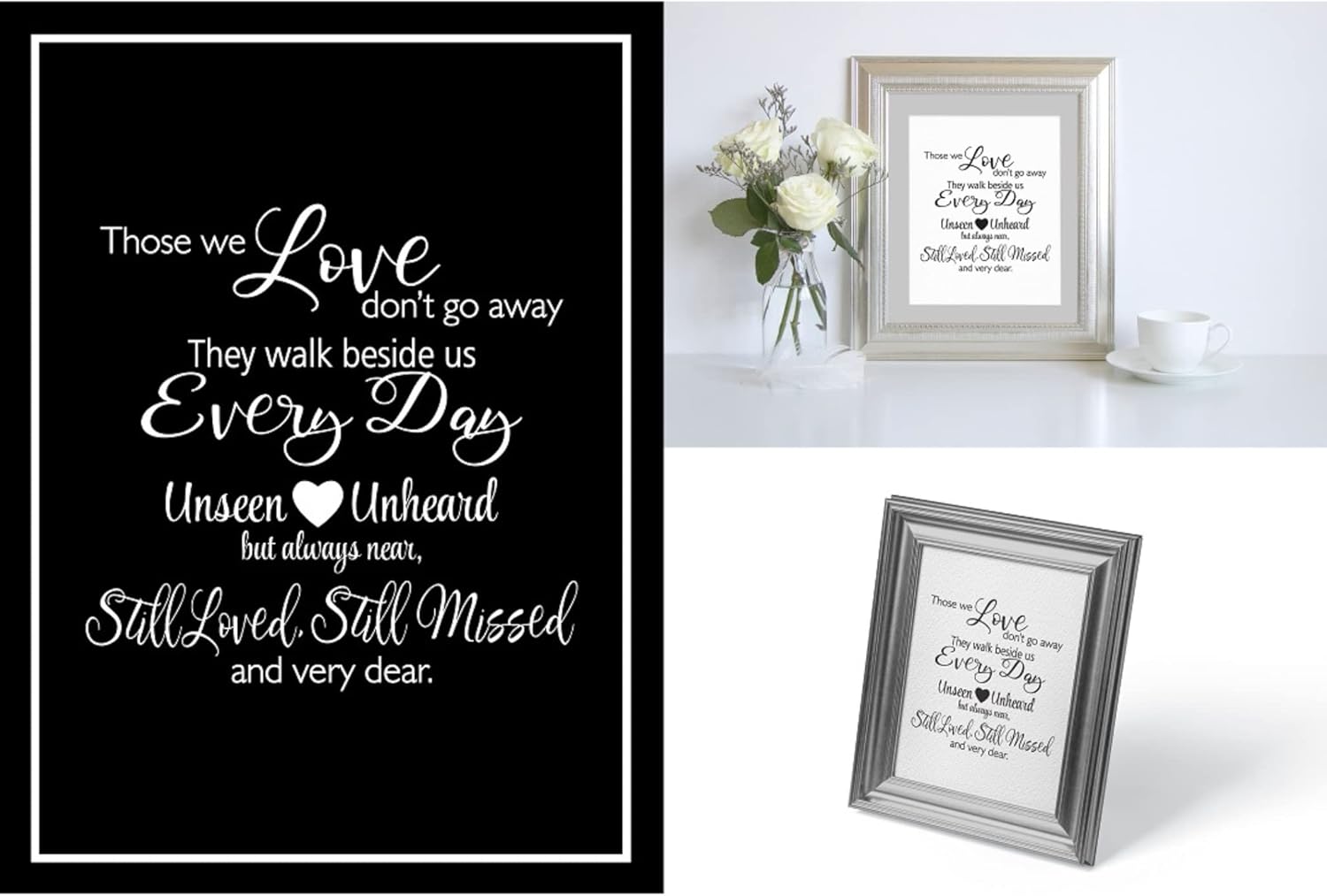 The Wind Chime CO Memorial Wind Chimes, Sympathy Wind Chimes Gift for The Loss of A Loved one, Home Decor Outdoor Garden, Soothing Melodic Tones with Mute Option.