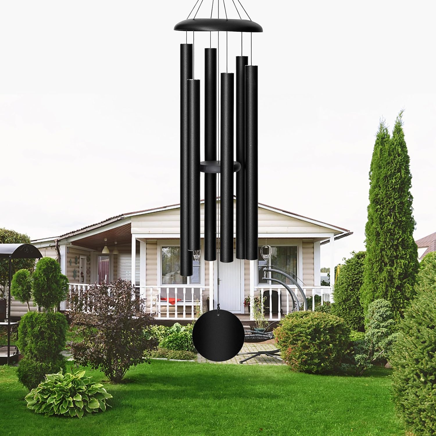 FDOCOI Wind Chimes for Outside Deep Tone,38'' Large Memorial Wind Chimes Outdoor, Wind Chime Gifts for Mom/Grandma,Christmas, Bronze